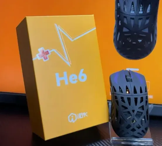 Mouse IROK HE 6 ULTRA (Carbon Fiber) - SEMINOVO