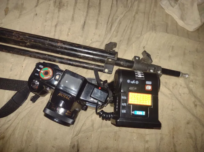 Camera analógico funcionando