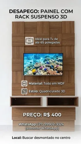 Rack para televisão TV