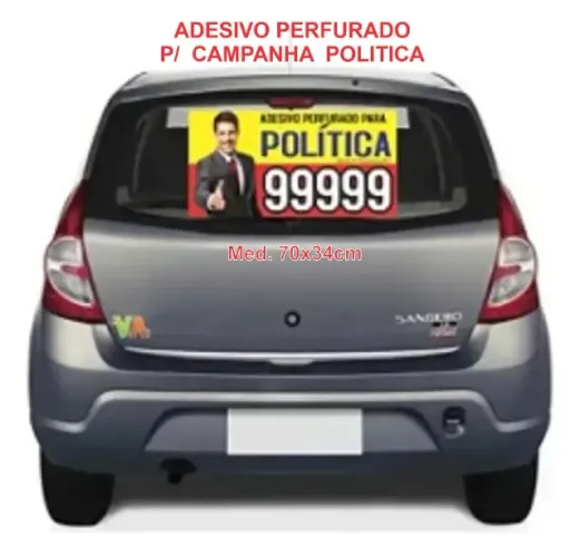 adesivo p/ campanha política a partir de R$:8,10 QUANTIDADDE MÍNIMA