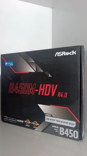 Placa mãe As rock B450M HDV - r4.0