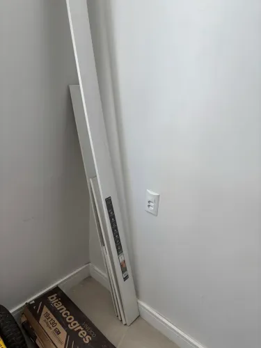 Régua 2,4m rodapé 10cm Santa Luzia