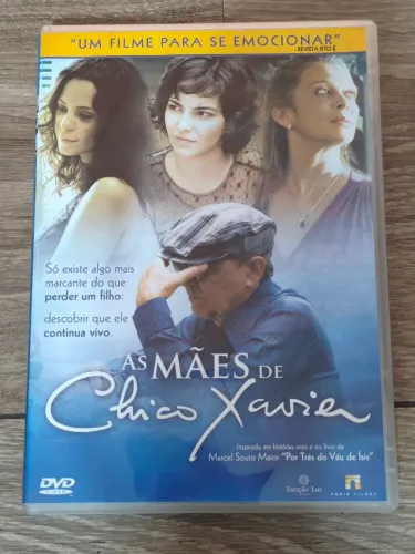 DVD filme As mães de Chico Xavier