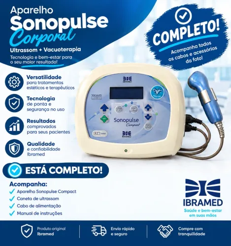 Equipamento estético sonopulse
