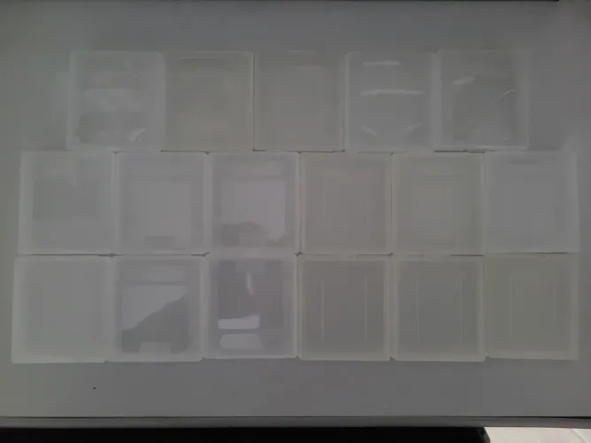 Lote cases para jogos gameboy classico/color