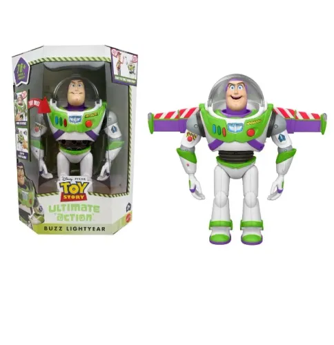 Boneco Interativo Buzz Lightyear - Ultimate Action Toy Story - Mattel