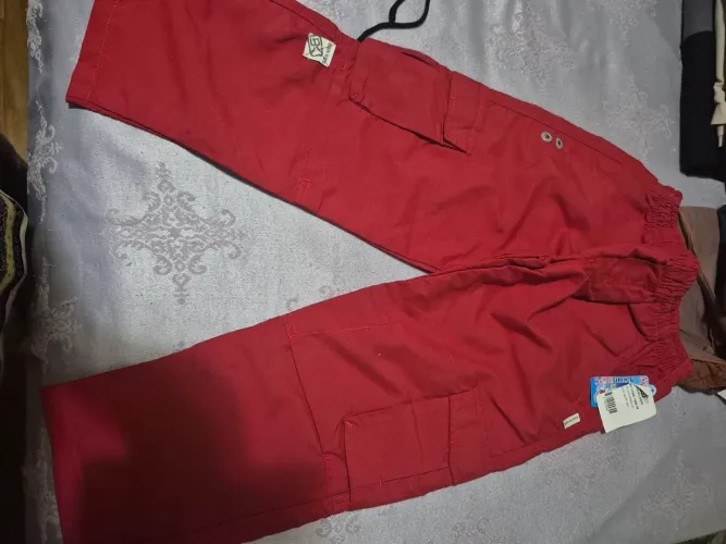 Calça de tactel grossa, tam. 8 infantil  35,00