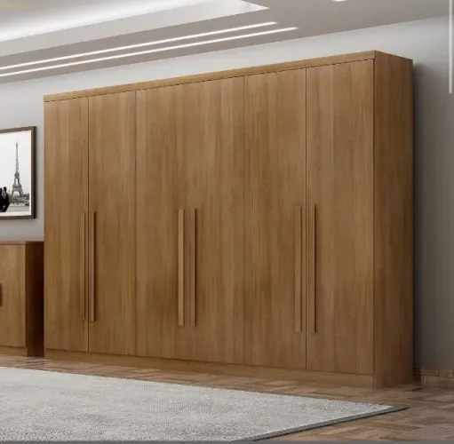 Guarda Roupa 6 Portas Prime 239 Cumaru