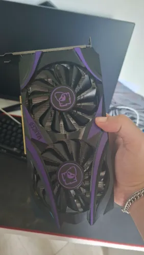 Placa de vídeo Rx 5500 xt 8gb mancer 