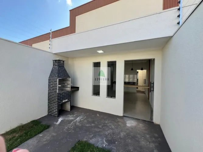 Casa Nova Acabamento Refinado 3 quartos sendo 1 Suíte Área de Lazer Integrad
