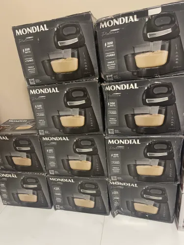 Batedeira Mondial bela massa platinum 500 watts