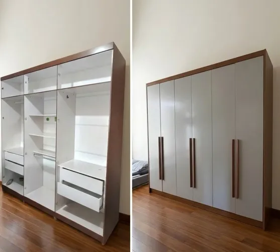 Guarda roupa 6 portas casal