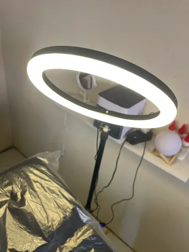 Kit Completo Anel Luz12 30cm Com Tripé 2.1M Dimmer suporte celular ming