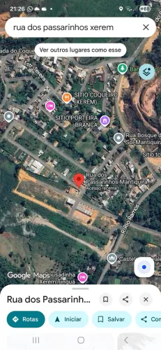 Vendo terreno em Xerem, medida 9x20.