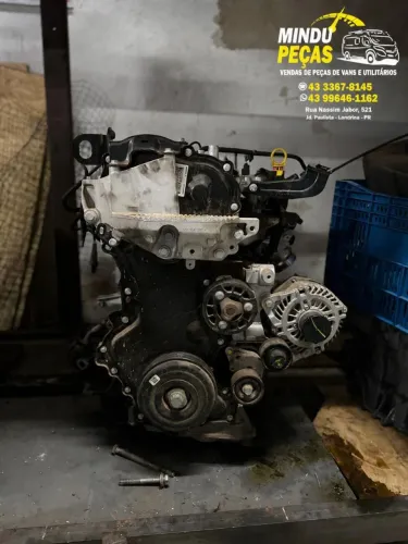 Motor da Master 2.3 2022 - Parcial na troca 