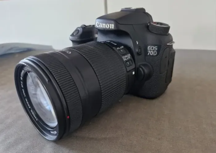 CANON EOS 70D + LENTE 18-135 mm ? ÓTIMA OPORTUNIDADE!