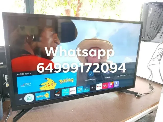 Tv 32 smart marca Samsung com canais gratuito