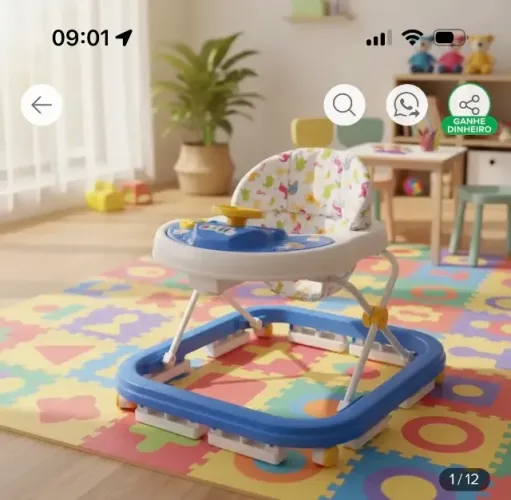 Andador infantil sof way