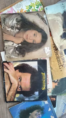 Discos de vinil só relíquia 
