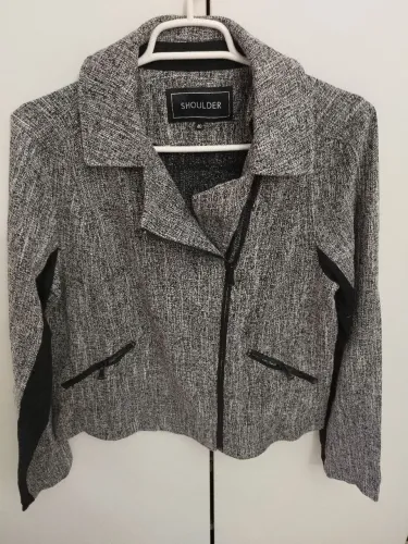 Jaqueta casaco SHOULDER - excelente estado - tamanho 40 - zíper