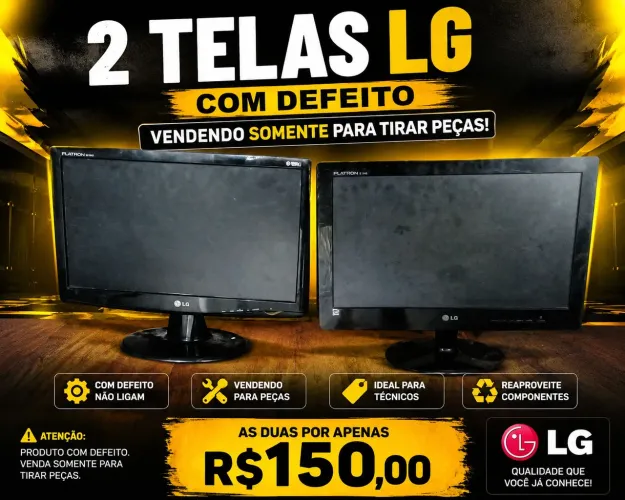 Telas led por 150,Apenas para tirar peças