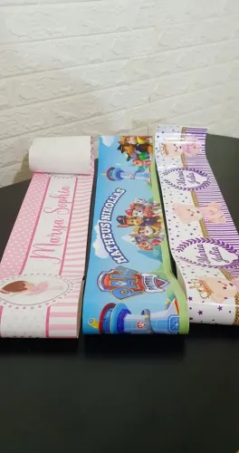 Adesivo de parede faixas adesivas para quarto de criança decoração