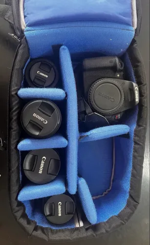 Canon T5i + Lentes + Mochila