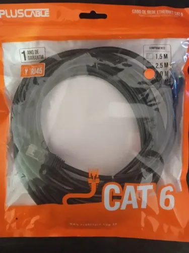Cabo ethernet cat6 5m