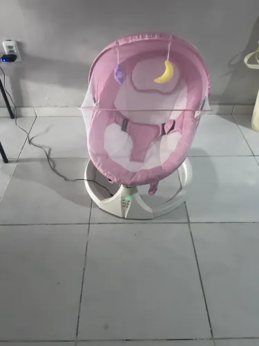 Cadeira de descanso musical para bebê
