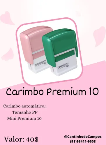 CARIMBO PREMIUM 10 COMPLETO