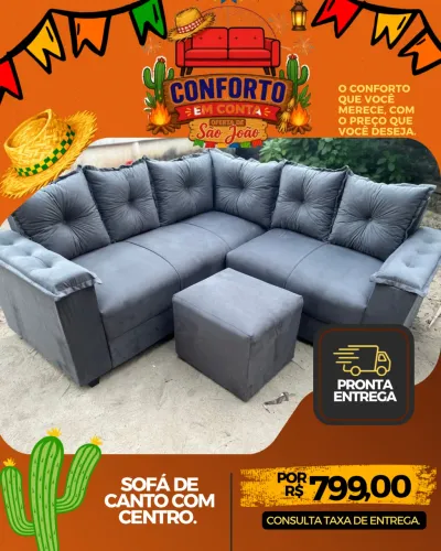 Promoção São João Sofá : * 