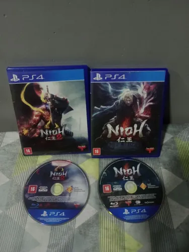 Jogo ps4 nioh1 ou 2 vendo zebarado tbm