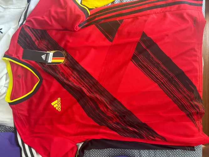 Camisa Bélgica Adidas 2020/21 Home Original - Tamanho XL