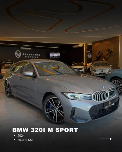 BMW 320I A 2.0 TB M Sport Activeflex 16V 4P 2024