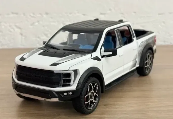 Vendo miniatura caminhonete Ford Raptor branca/ preta /cinza/vermelha 1:24 escala  