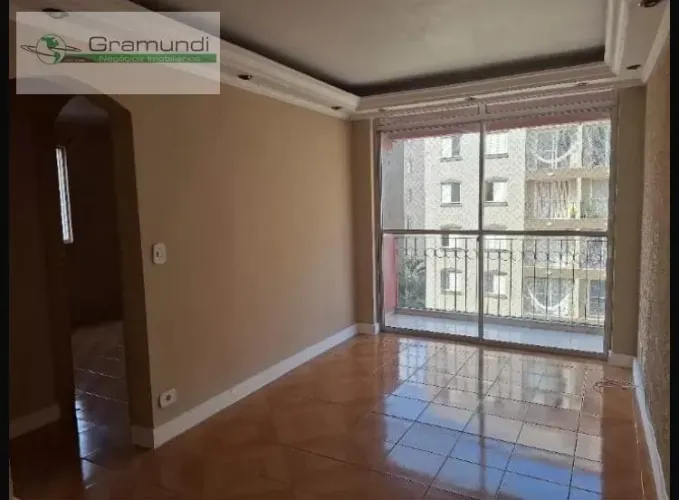 Ótimo apartamento com 64 m²  2 dormitórios, sacada e vaga! Parque Bristol - São Paulo
