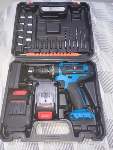 PARAFUSADEIRA + FURADEIRA 48V NOVA | 27 PEÇAS | R$190
