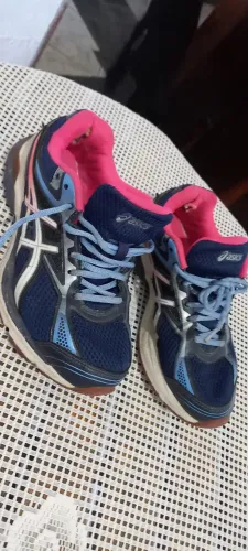 tenis asicss azul tam 37 ..há mais modelos e tamanhos zap 11- *