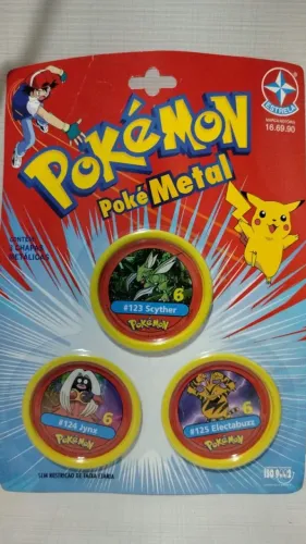 Cartela Pokémon Pokémetal 13