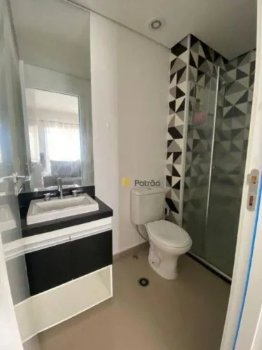 Apartamento com 1 dormitório para alugar, 35 m² por R$ 2.883,69/mês - Rudge Ramos - São Be