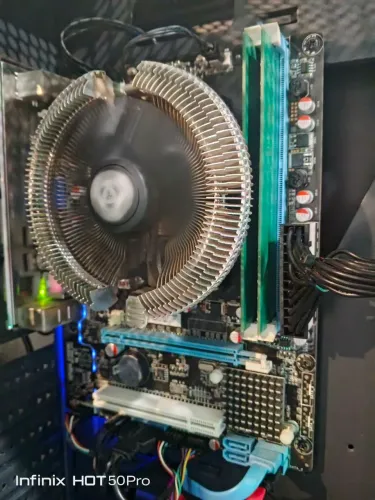 Kit Amd A6 7480 8gb DDR3 Placa mãe 