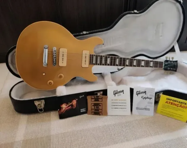 Gibson Standard 2011 - Double Cutway Goldtop - Impecável (Usado)