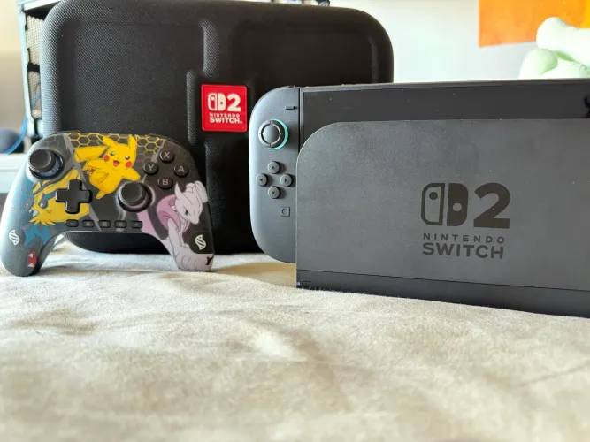 Nintendo Switch 2 - Kit controle + Maleta original nintendo