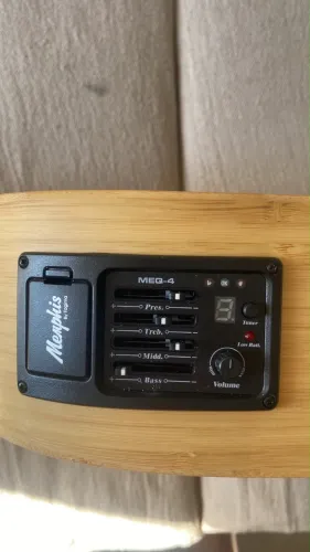 Vendo violão memphis bambu naturale