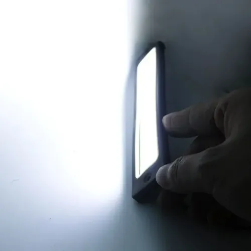 Duas Barras de led cob 19cm na cor branca - Bem forte