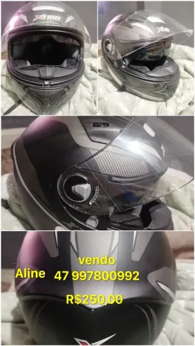Capacete seminovo