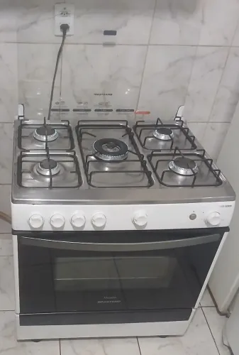 Fogão 5 bocas brastemp maison