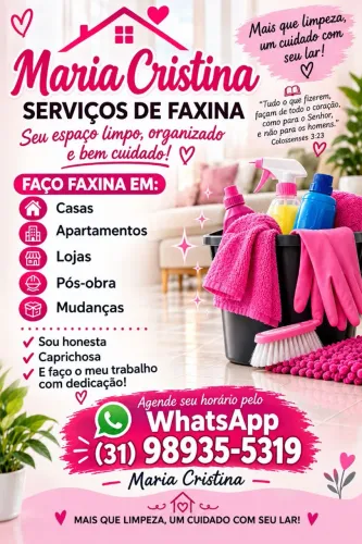 FAXINEIRA E DIARISTA
