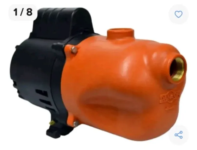 Vendo uma bomba de água semi nova possante só foi usada duas vezes 500.00