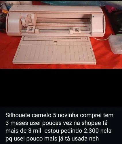 Máquina Silhouete de corte + impressora Epson